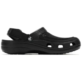 Sandalias de playa clásicas tipo zueco, cómodas y transpirables, en negro