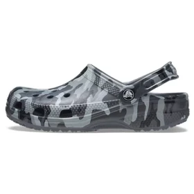 Sandalias de playa de camuflaje gris unisex