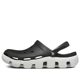 Sandalias de playa Duet, negro y blanco