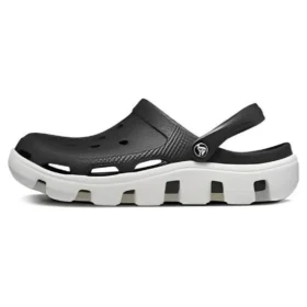 Sandalias de playa Duet, negro y blanco