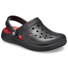 Sandalias de playa Reviva, negro y rojo