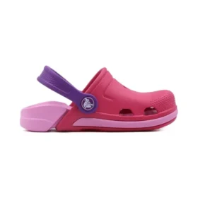 Sandalias deportivas Crocs Classic Clog para niños «Rojo, rosa y morado»