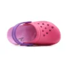 Sandalias deportivas Crocs Classic Clog para niños «Rojo, rosa y morado»