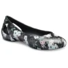 Sandalias Larua con estampado, color negro