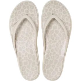 Sandalias Miami de punta redonda con estampado animal