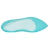 Sandalias planas azul hielo