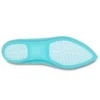 Sandalias planas azul hielo