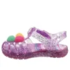 Sandalias planas con Glitter Isabella «Purple Pink»