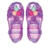 Sandalias planas con Glitter Isabella «Purple Pink»