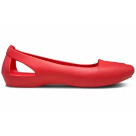 Sandalias planas rojas