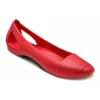 Sandalias planas rojas