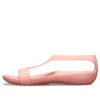 Sandalias planas rosas