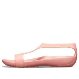 Sandalias planas rosas