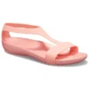 Sandalias planas rosas