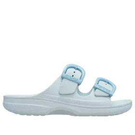 Sandalias Saturday con hebilla esmaltada «Vapor Ice»