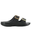 Sandalias Saturday con hebilla metálica «Black»
