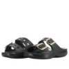 Sandalias Saturday con hebilla metálica «Black»