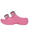 Sandalias Saturday con plataforma y hebilla «Pink Lemonade»