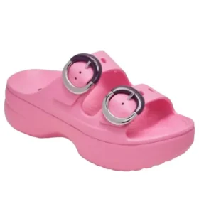 Sandalias Saturday con plataforma y hebilla «Pink Lemonade»