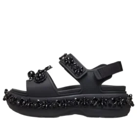 Sandalias Soho «Black» de Crocs x Simon Rocha