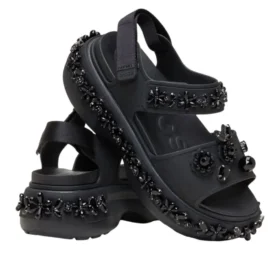 Sandalias Soho «Black» de Crocs x Simon Rocha