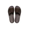 Sandalias tipo chanclet Brooklyn Croco Shine «Espresso»