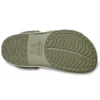 Sandalias unisex con estampado de camuflaje verde