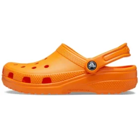 Sandalias unisex de playa en naranja brillante