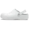Sandalias unisex deportivas de tacón bajo para exteriores Ralen, color blanco