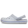 Sandalias unisex grises ligeras y resistentes al desgaste de Crocband