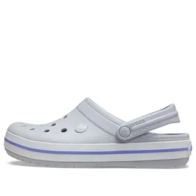 Sandalias unisex grises ligeras y resistentes al desgaste de Crocband