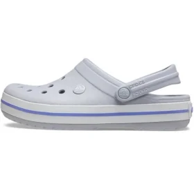 Sandalias unisex grises ligeras y resistentes al desgaste de Crocband