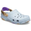Sandalias unisex para playa y aire libre, azul y gris