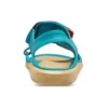 Sandalias verde pino
