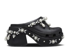 Simone Rocha x Siren Spiked Zueco ‘Negro’