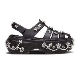 Simone Rocha x Stomp Sandalias de pescador «Black»