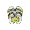 SmileyWorld x Classic Sandal «Negro y blanco»