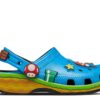 Super Mario x Classic Clog para niños «Azul»