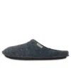 Zapatilla de casa clásica informal unisex azul marino