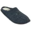 Zapatilla de casa clásica informal unisex azul marino
