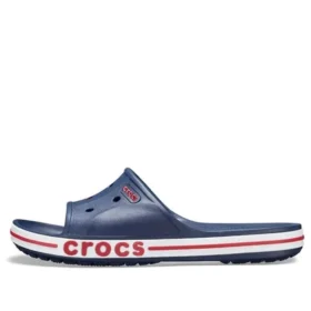 Zapatillas de casa Bayaband Clog en azul, blanco y rojo