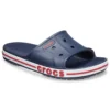 Zapatillas de casa Bayaband Clog en azul, blanco y rojo