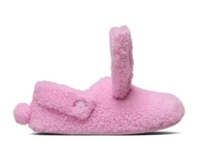 Zapatillas de casa Classic Cozzzy Bunny para mujer «Pink Tweed»