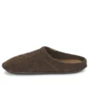 Zapatillas de casa clásicas casuales unisex color marrón