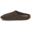 Zapatillas de casa clásicas casuales unisex color marrón