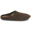 Zapatillas de casa clásicas casuales unisex color marrón