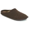Zapatillas de casa clásicas casuales unisex color marrón