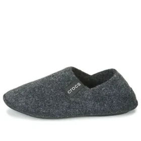 Zapatillas de casa clásicas de suela suave, unisex, color negro