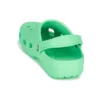 Zapatillas de casa clásicas de talón bajo para actividades al aire libre, color verde