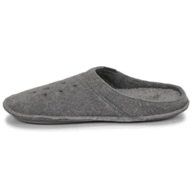 Zapatillas de casa clásicas informales, gruesas y abrigadas, unisex, gris